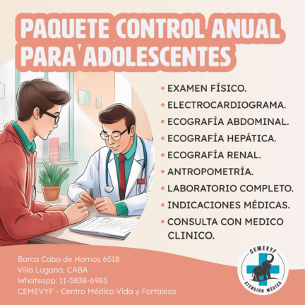 portada - control clínico adolescentes